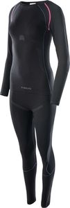 Brugi Bielizna termoaktywna damska zestaw bluza + spodnie legginsy 2RCG czarny rozmiar L/XL 2