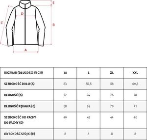 Elbrus Polar męski bluza Elbrus Fadey II czarna z membraną wodoodporną 10000mm rozmiar XL 9