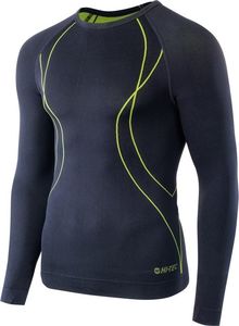 Hi-Tec Bielizna termoaktywna męska bluza Hi-Tec Ikar Top czarna rozmiar XXXL 2