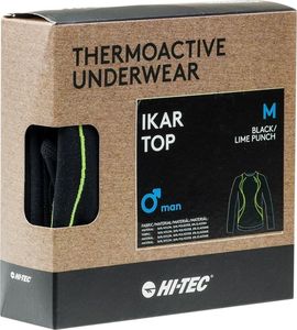 Hi-Tec Bielizna termoaktywna męska bluza Hi-Tec Ikar Top czarna rozmiar XXXL 4