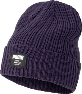 Puma Czapka Puma Ribbed Classic Beanie Peacoat Senior fioletowa 22831 02 senior 1