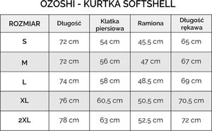 Kurtka męska Ozoshi Sachiko biała r. M 9