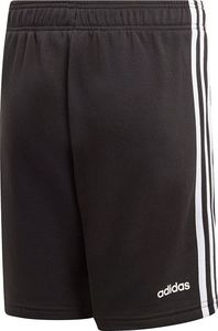 Adidas Spodenki dla dzieci adidas Essentials 3 Stripes Knit Short czarne DV1796 128cm 1