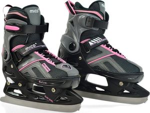 Rolki Mico Flos z wymienną płozą regulowane czarne r. 40-43 4