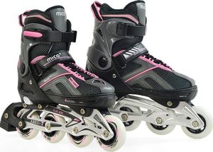 Rolki Mico Flos z wymienną płozą regulowane czarne r. 40-43 5