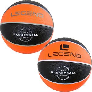 Legend Sport Piłka do koszykówki koszykowa Legend Trening BB700 Cellular pomarańczowo-czarna 7 1