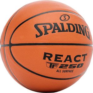 Spalding Piłka do koszykówki koszykowa Spalding React TF-250 7 brązowa 76801Z 7 2