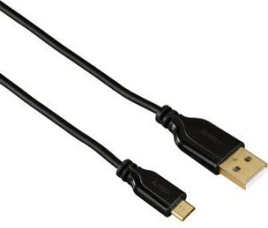 Kabel USB Hama USB-A - 0.75 m Czarny (001357000000) 1