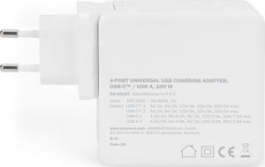 Ładowarka Digitus 2x USB-A 2x USB-C 5 A (DA-10197) 6