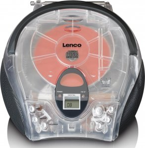 Radioodtwarzacz Lenco SCD-24 transparent 3