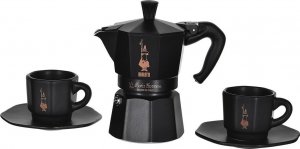 Kawiarka Bialetti Bialetti MOKA EXPRESS 3TZ nero Set + 2 tazzine nero 1