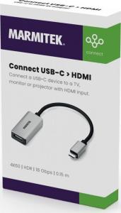 Adapter USB Marmitek USB - HDMI Srebrny  (8369) 3