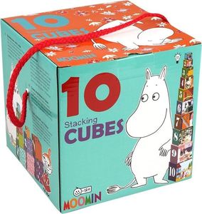 Barbo Toys Wieża Kartonowa Piramida 10 klocków Muminki 1