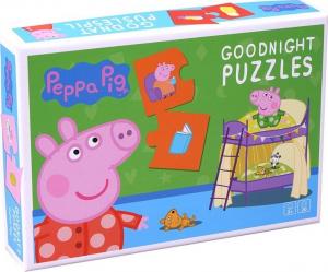 Barbo Toys Puzzle na Dobranoc Świnka Peppa 20 el. 1