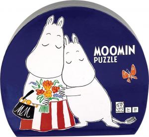 Barbo Toys Puzzle dla dzieci w ozdobnym pudełku Mama i Tata 1