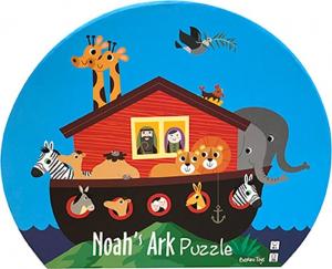 Barbo Toys Puzzle dla dzieci w ozdobnym pudełku Arka Noego 1