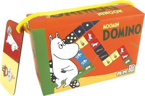 Barbo Toys Domino dla Dzieci Gra Logiczna Kuferek Muminki 1