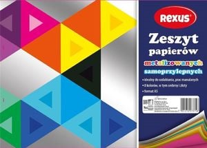 Beniamin Wycinanka samoprzylepna metalizowana A5/8K (10szt) 1