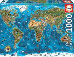 Educa Puzzle 1000 Cuda świata G3 1