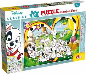 Lisciani Puzzle dwustronne Plus 60 Klasyka Disney 1