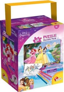 Lisciani Puzzle w tubie Mini 60 Księżniczki 1