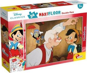 Lisciani Puzzle podłogowe dwustronne Maxi 24 Pinokio 1