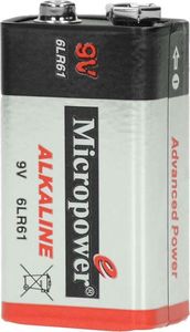 Micropower Bateria 6LR61 1 szt. 2