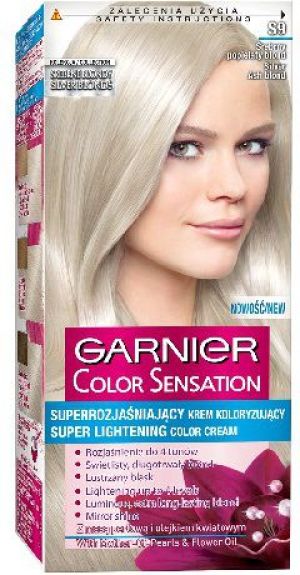 Garnier Color Sensation Krem koloryzujący S 9 Srebrny Popielaty Blond 1