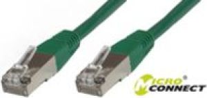 MicroConnect Kabel CAT 5E FTP 0.5m PVC Zielony (B-FTP5005G) 1