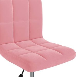Krzesło biurowe vidaXL Różowe 6