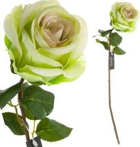 Aluro Roślina sztuczna - Róża zielona_Aluro 1