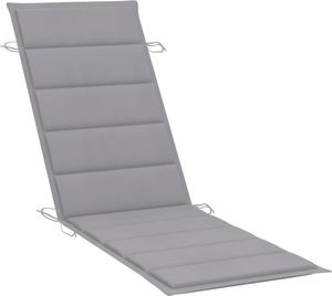 vidaXL Ogrodowy leżak ze stolikiem i poduszką, lite drewno akacjowe 5