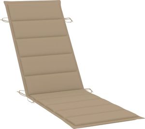 vidaXL Leżaki z poduszkami i stolikiem, 2 szt., lite drewno akacjowe 9