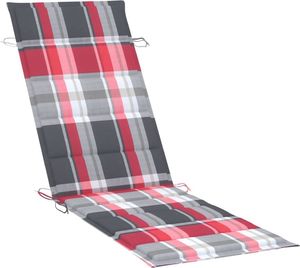 vidaXL Leżaki z poduszkami i stolikiem, 2 szt., lite drewno akacjowe 9