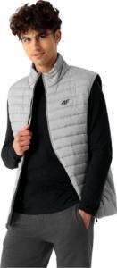 4f 4F Men's Vest H4Z21-KUMP001-27M szary L 2
