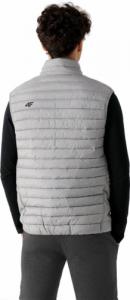 4f 4F Men's Vest H4Z21-KUMP001-27M szary L 3