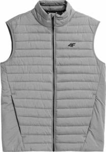 4f 4F Men's Vest H4Z21-KUMP001-27M szary M 1