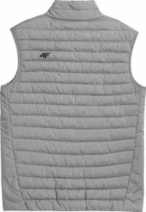 4f 4F Men's Vest H4Z21-KUMP001-27M szary M 2