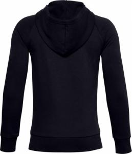 Under Armour Bluza UA Y RIVAL COTTON FZ HOODIE 1357613 001 1357613 001 czarny S 2