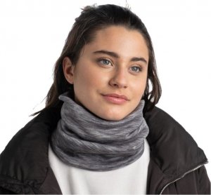 Buff Komin Merino Heavyweight BUFF® dla dorosłych FOG GREY MULTI STRIPES 2