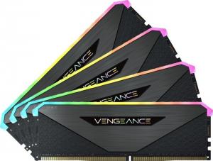 Pamięć Corsair Vengeance RGB RT, DDR4, 64 GB, 3600MHz, CL18 (CMN64GX4M4Z3600C18) 1