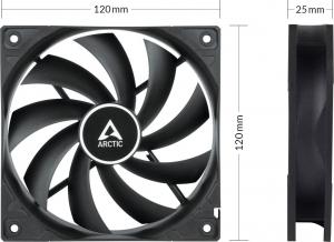 Wentylator Arctic F12 Silent Czarny (ACFAN00202A) 4