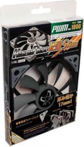 Wentylator Scythe Kaze Flex 120 Slim PWM (KF1215FD18-P) 6