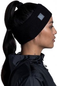 Buff Opaska BUFF® CrossKnit Headband SOLID BLACK 3