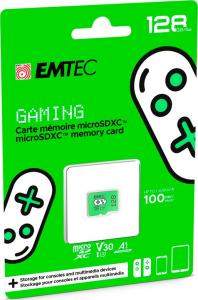 Karta Emtec Gaming MicroSDXC 128 GB Class 10 UHS-I/U3 A1 V30 (ECMSDM128GXCU3G) 3