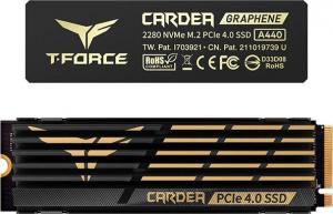 Dysk SSD TeamGroup T-Force Cardea A440 1TB M.2 2280 PCI-E x4 Gen4 NVMe (TM8FPZ001T0C327) 1