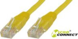 MicroConnect U/UTP CAT6 0.5M Yellow PVC (B-UTP6005Y) 1