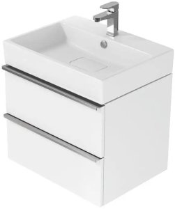Cersanit S522-021 SZAFKA PODUMYWALKOWA VIRGO 60 SZARA UCHW CZARNY ZMONT. // CER.VIRGO-60-SZARA-UCH-CZ 6