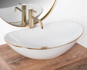 UmywalkaReaREA-U8570 UMYWALKA ROYAL 60 GOLD EDGE - NABLATOWA //CE.REA.U-ROYAL-GOLD-EDGE 3
