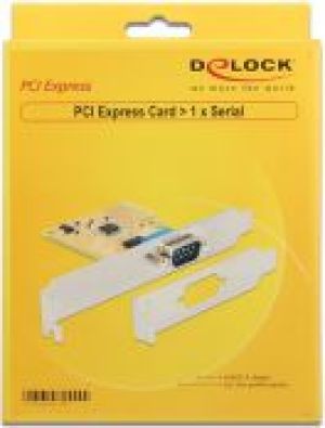Kontroler Delock PCIe 2.0 x1 - Port szeregowy RS-232 DB9 (89444) 4